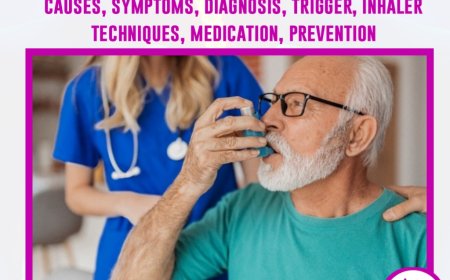 Asthma: causes, symptoms, trigger, inhaler techniques, diagnosis medication and prevention