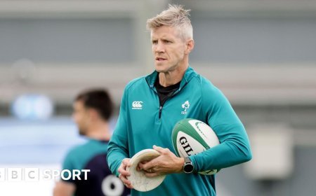 Easterby to be Ireland interim head coach in 2025