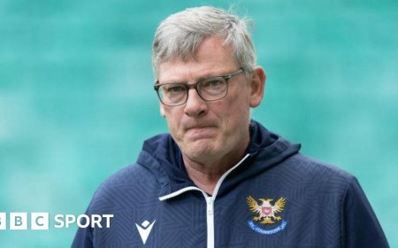 St Johnstone sack manager Levein