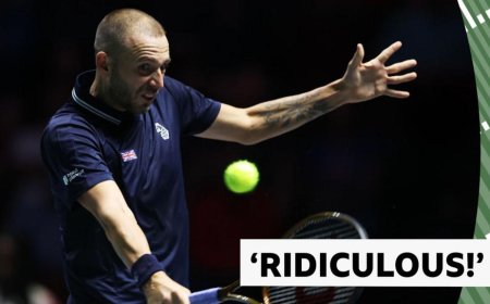 Watch: Evans wins 'unbelievable' point in Davis Cup