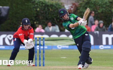 Ireland claim first T20 win over England to draw series