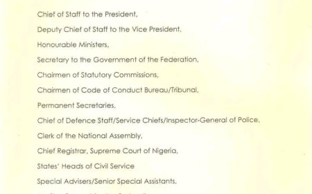 The Federal Government of Nigeria has disregarded and stopped recognizing professional certifications for government jobs in Nigeria.