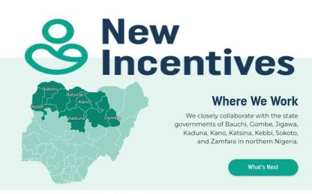 Vacancies : Job Opportunity at New Incentives NGO, available state, kebbi, Jigawa, bauchi, yobe, niger