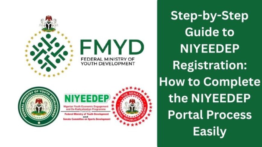 NIYEEDEP Registration 2025 | how to apply with keystone bank, lotus bank, fidelity bank Step-by-Step