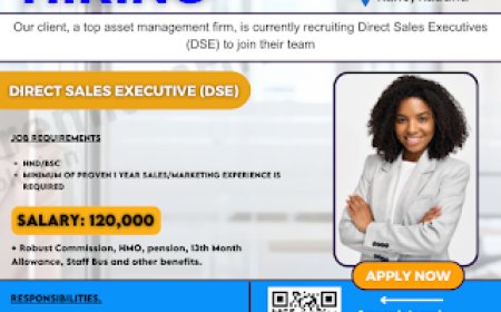 Job Opportunity: Direct Sales Executives (DSE) Needed at PREMIUMHR SOLUTION LIMITED for a Leading Asset Management Firm in Kano and Kaduna | Apply now