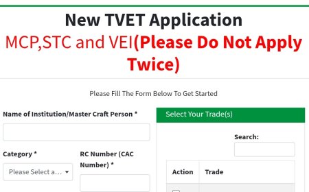 Government-Funded TVET Program: Registration Now Open
