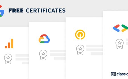 Call For Applications: Google Online Courses with Certificates 2025