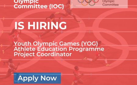 Job Opportunity: Youth Olympic Games (YOG) Athlete Education Programme Project Coordinator (in Switzerland)