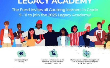 Legacy Academy Application – Nelson Mandela Children’s Fund – Youth Leadership Program – Open to South African Students in Gauteng