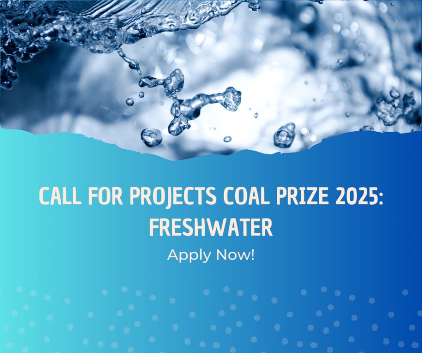 COAL Prize 2025: Freshwater – A Call for Transformative Art