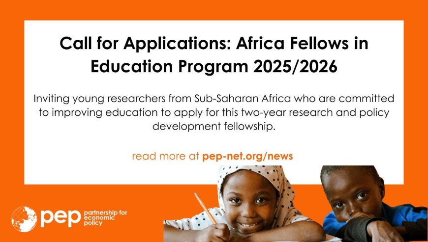 Africa Fellows in Education Program 2025/2026 – Call for Applications