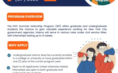 NYC Summer Internship Program (SIP) – A Valuable Opportunity for Students