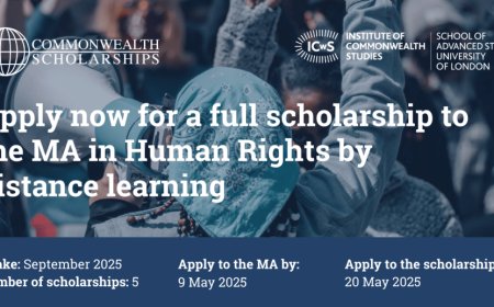 Fully Funded MA in Human Rights Scholarships – Apply Now for September 2025