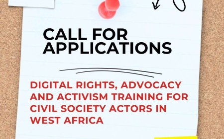 ​Call for Applications: Digital Rights, Advocacy, and Activism Training for Civil Society Actors in West Africa