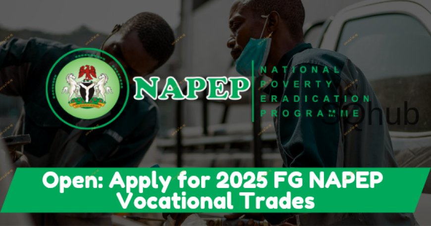 Application for National Poverty Eradication Programme NAPEP Recruitment 2025