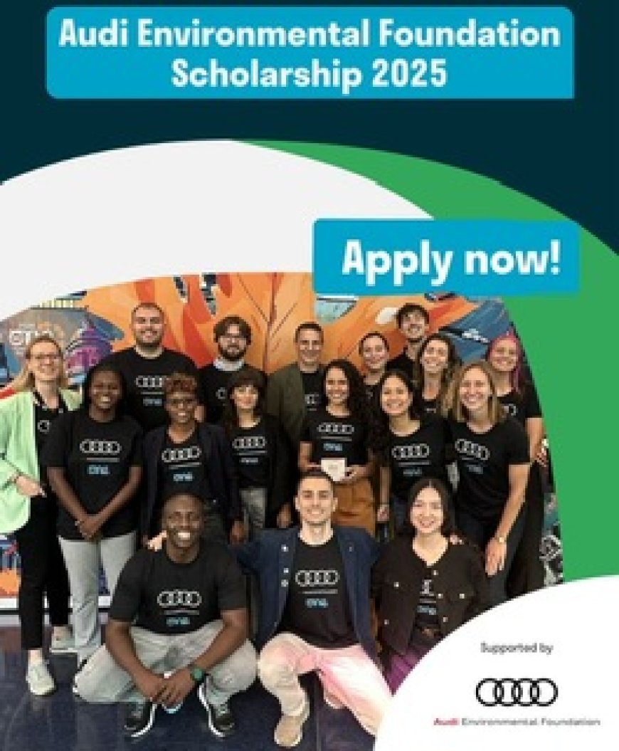 Audi Environmental Foundation Scholarships to attend the One Young World Summit 2025