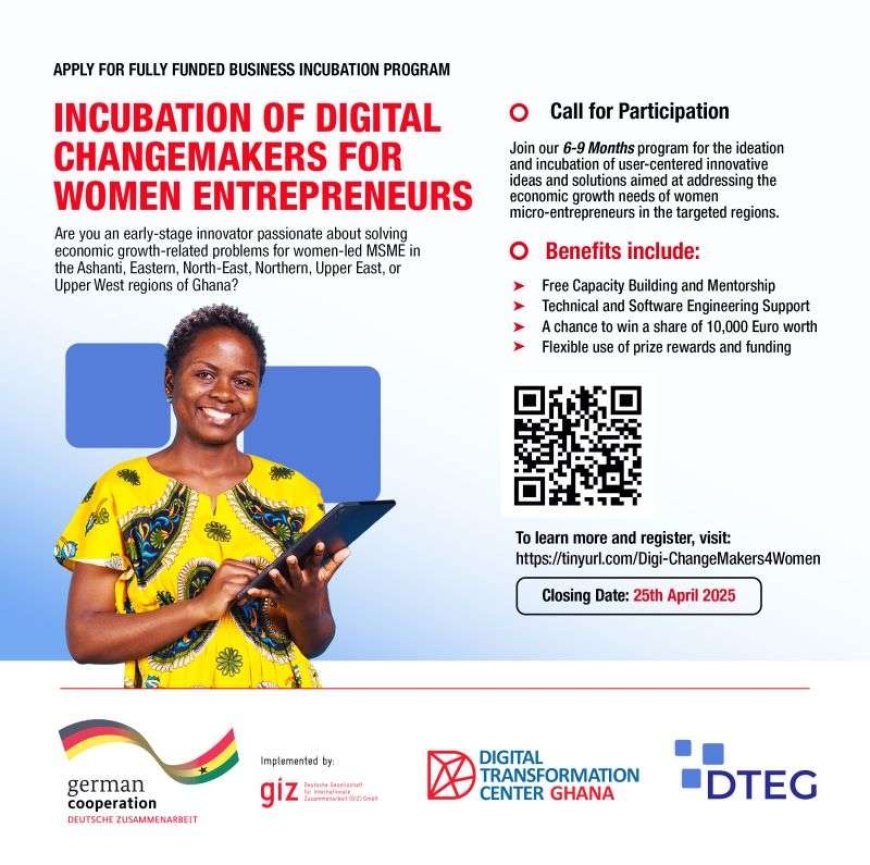 Call for Applications–Digital ChangeMakers for Women Entrepreneurs